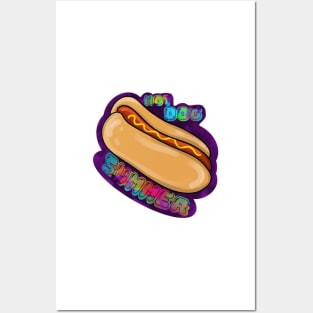 Hot Dog Summer Posters and Art